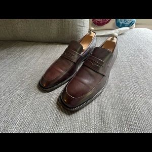 Cole Haan Collection Brown Leather Men’s Penny Loafers Dress Shoes Size 13 M